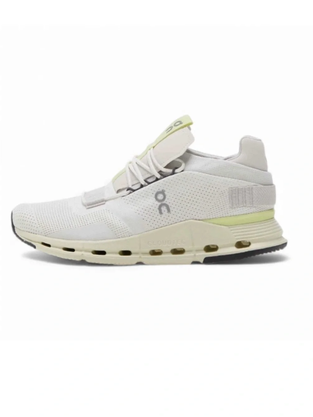 Mens On Cloudnova Undyed White Seedling Athletic Running Sneakers Shoes Size 8.5